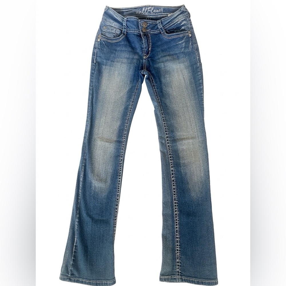 Wallflower Light Wash Blue Jeans